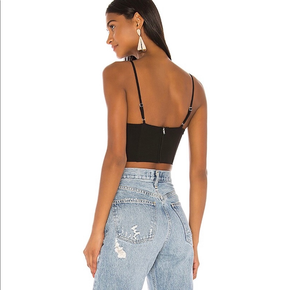 NBD Black Crop Top - Picture 3 of 7